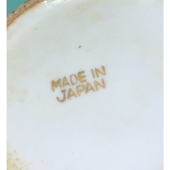 Vintage White Floral Rose TEA POT Made in Japan - Picture 10 of 10